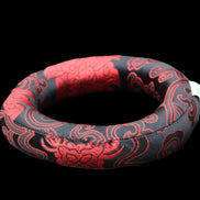 Large Singing Bowl cushion from Nepal 150*30mm 71g in sunlight - Rocks and Things Store