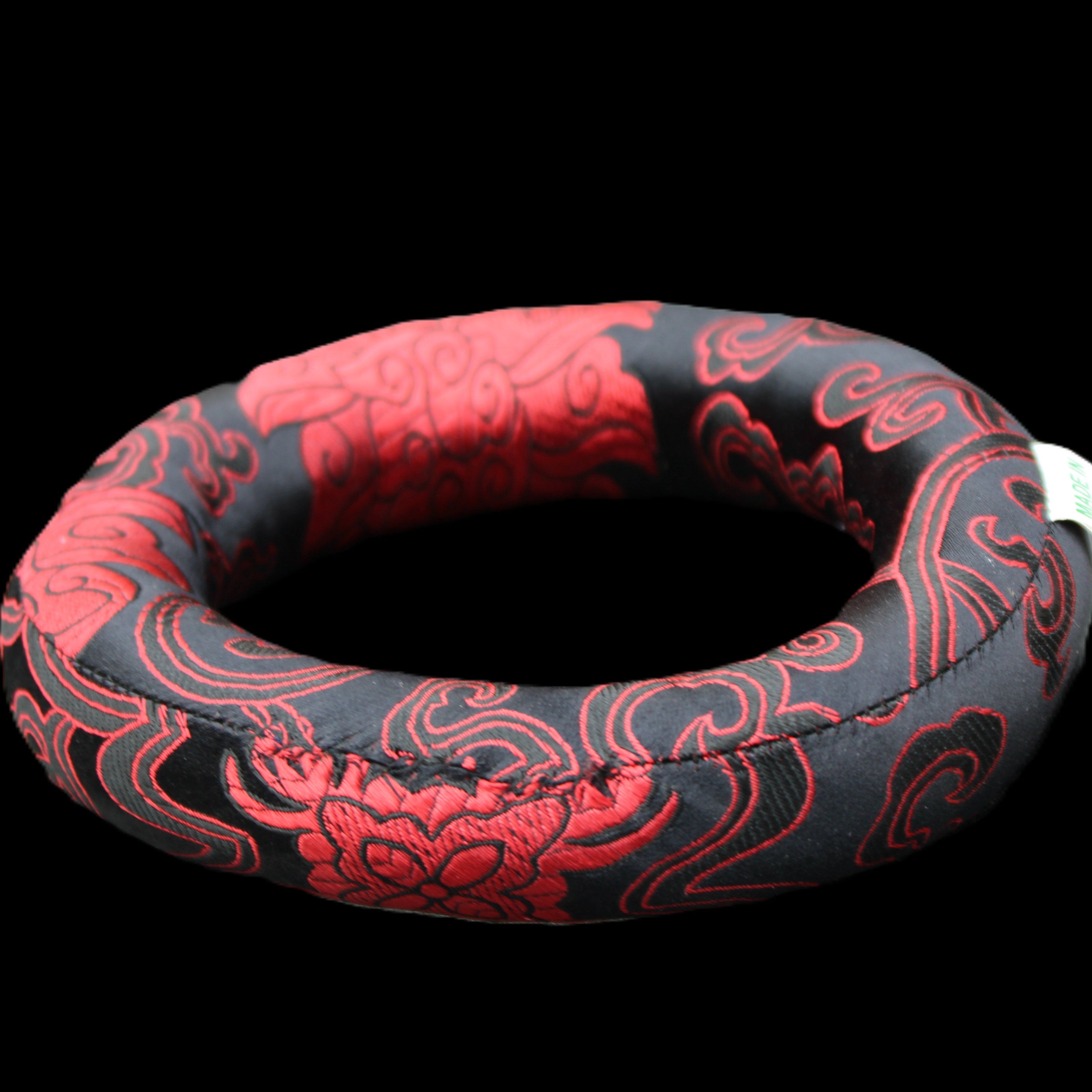 Large Singing Bowl cushion from Nepal 150*30mm 71g in sunlight - Rocks and Things Store