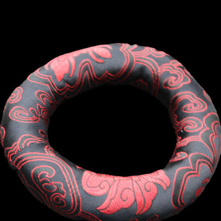 Large Singing Bowl cushion from Nepal 150*30mm 71g in sunlight - Rocks and Things Store