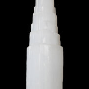 Selenite tower 46*150mm 449g in sunlight - Rocks and Things Store