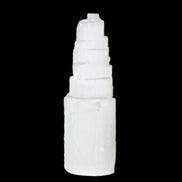 Selenite tower 46*150mm 449g in sunlight - Rocks and Things Store