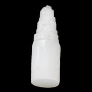 Selenite tower 46*150mm 449g in sunlight - Rocks and Things Store