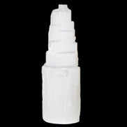 Selenite tower 46*150mm 449g in sunlight - Rocks and Things Store