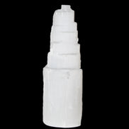 Selenite tower 46*150mm 449g in sunlight - Rocks and Things Store
