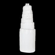 Selenite tower 46*150mm 449g in sunlight - Rocks and Things Store