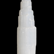 Selenite tower 52*200mm 859g in sunlight - Rocks and Things Store