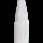 Selenite tower 52*200mm 859g in sunlight - Rocks and Things Store