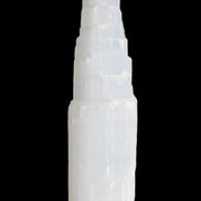 Selenite tower 52*200mm 859g in sunlight - Rocks and Things Store