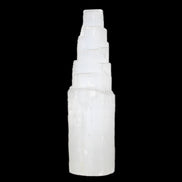Selenite tower 52*200mm 859g in sunlight - Rocks and Things Store