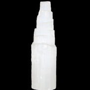 Selenite tower 52*200mm 859g in sunlight - Rocks and Things Store