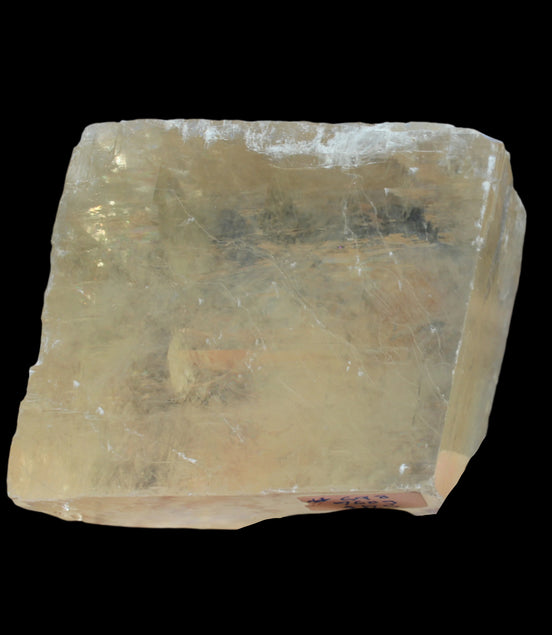 Yellow Calcite Spar crystal from  Iceland 760g in sunlight -  Rocks and Things Store