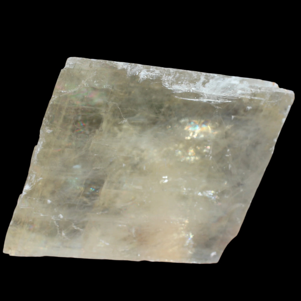 Yellow Calcite Spar crystal from  Iceland 760g Rocks and Things