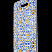 Ceramic cutting board Blue and yellow 200*150*5mm in sunlight - Rocks and Things Store