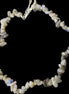 Labradorite chunky chip adjustable necklace 390m 41g in sunlight - Rocks and Things Store