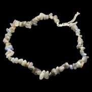 Labradorite chunky chip adjustable necklace 390m 41g in sunlight - Rocks and Things Store