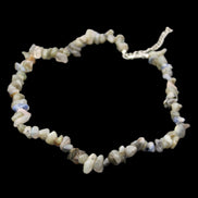 Labradorite chunky chip adjustable necklace 390m 41g in sunlight - Rocks and Things Store
