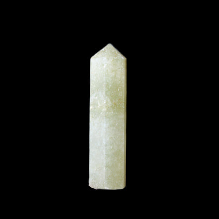 Yellow Aventurine small wand 36mm 6g in sunlight - Rocks and Things Store