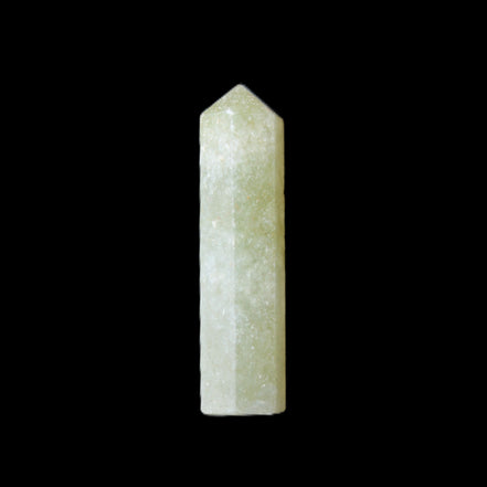 Yellow Aventurine small wand 36mm 6g in sunlight - Rocks and Things Store