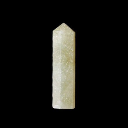 Yellow Aventurine small wand 36mm 6g in sunlight - Rocks and Things Store