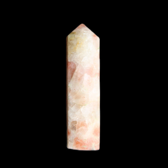 Cherry Blossom Agate small wand 38mm 7.6g in sunlight - Rocks and Things Store