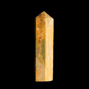 Yellow Jasper small wand 38mm 7.6g in sunlight - Rocks and Things Store