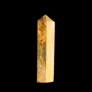 Yellow Jasper small wand 38mm 7.6g in sunlight - Rocks and Things Store