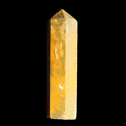 Yellow Jasper small wand 38mm 7.6g in sunlight - Rocks and Things Store
