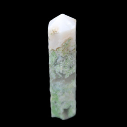Ocean Moss Agate small wand 38mm 5g in sunlight - Rocks and Things Store