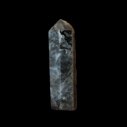 Indigo Gabbro small wand 37mm 8g in sunlight - Rocks and Things Store