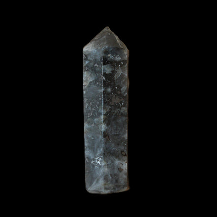 Indigo Gabbro small wand 37mm 8g in sunlight - Rocks and Things Store