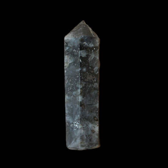 Indigo Gabbro small wand 37mm 8g in sunlight - Rocks and Things Store