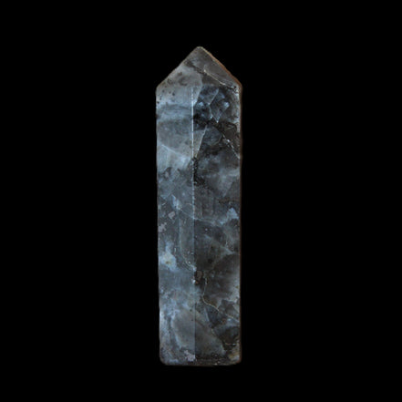 Indigo Gabbro small wand 37mm 8g in sunlight - Rocks and Things Store