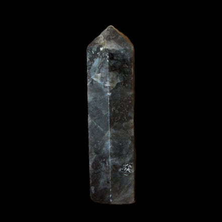 Indigo Gabbro small wand 37mm 8g in sunlight - Rocks and Things Store