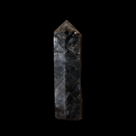 Indigo Gabbro small wand 37mm 8g in sunlight - Rocks and Things Store