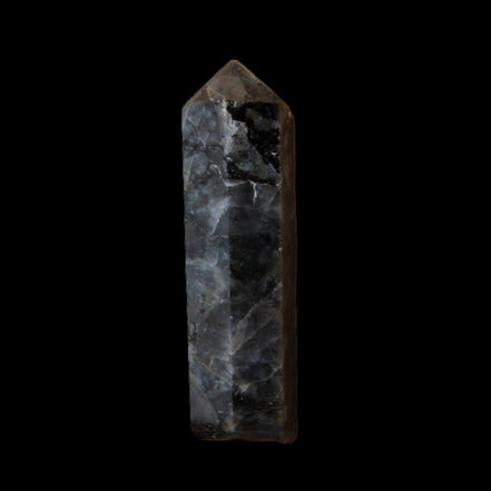 Indigo Gabbro small wand 37mm 8g in sunlight - Rocks and Things Store
