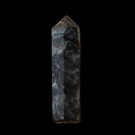 Indigo Gabbro small wand 37mm 8g in sunlight - Rocks and Things Store