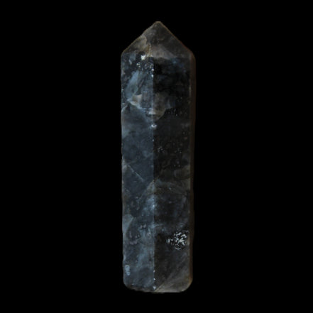 Indigo Gabbro small wand 37mm 8g in sunlight - Rocks and Things Store