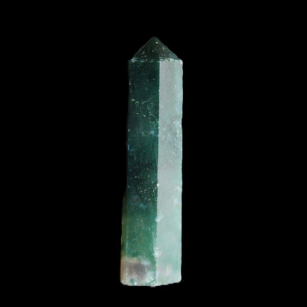 Moss Agate small wand 39mm 6g in sunlight - Rocks and Things Store