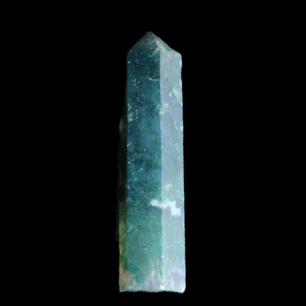 Moss Agate small wand 39mm 6g in sunlight - Rocks and Things Store