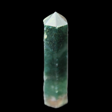 Moss Agate small wand 39mm 6g in sunlight - Rocks and Things Store