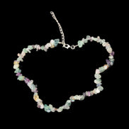 Colourful Fluorite necklace 38mm 35g in sunlight - Rocks and Things Store