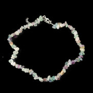Colourful Fluorite necklace 38mm 35g in sunlight - Rocks and Things Store