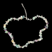 Colourful Fluorite necklace 38mm 35g in sunlight - Rocks and Things Store