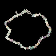 Colourful Fluorite necklace 38mm 35g in sunlight - Rocks and Things Store