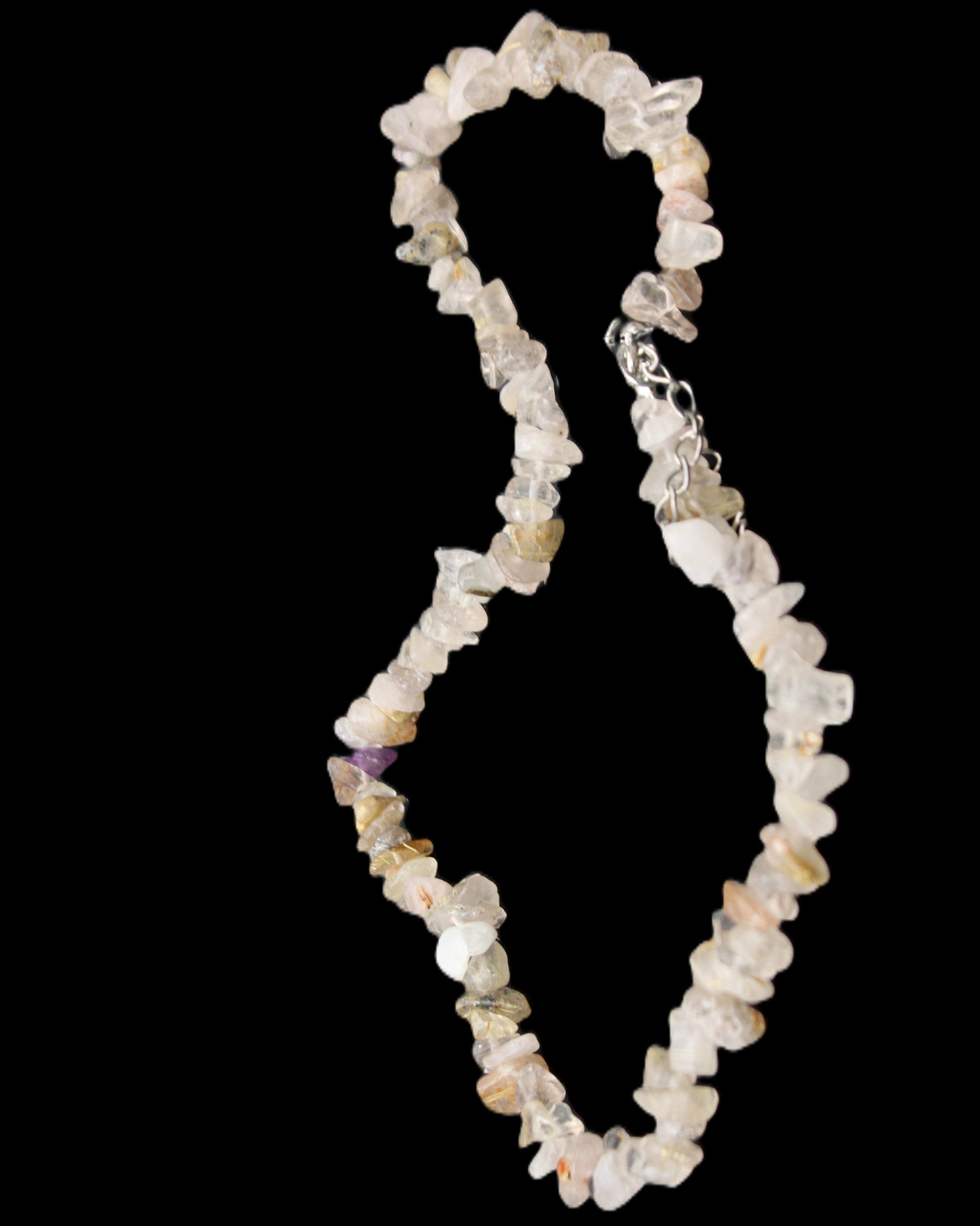 Golden Quartz adjustable necklace 402mm 37g in sunlight - Rocks and Things Store