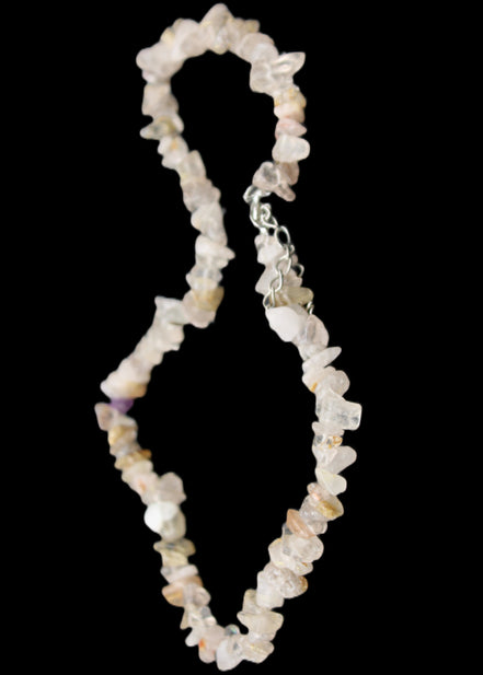Golden Quartz adjustable necklace 402mm 37g in sunlight - Rocks and Things Store