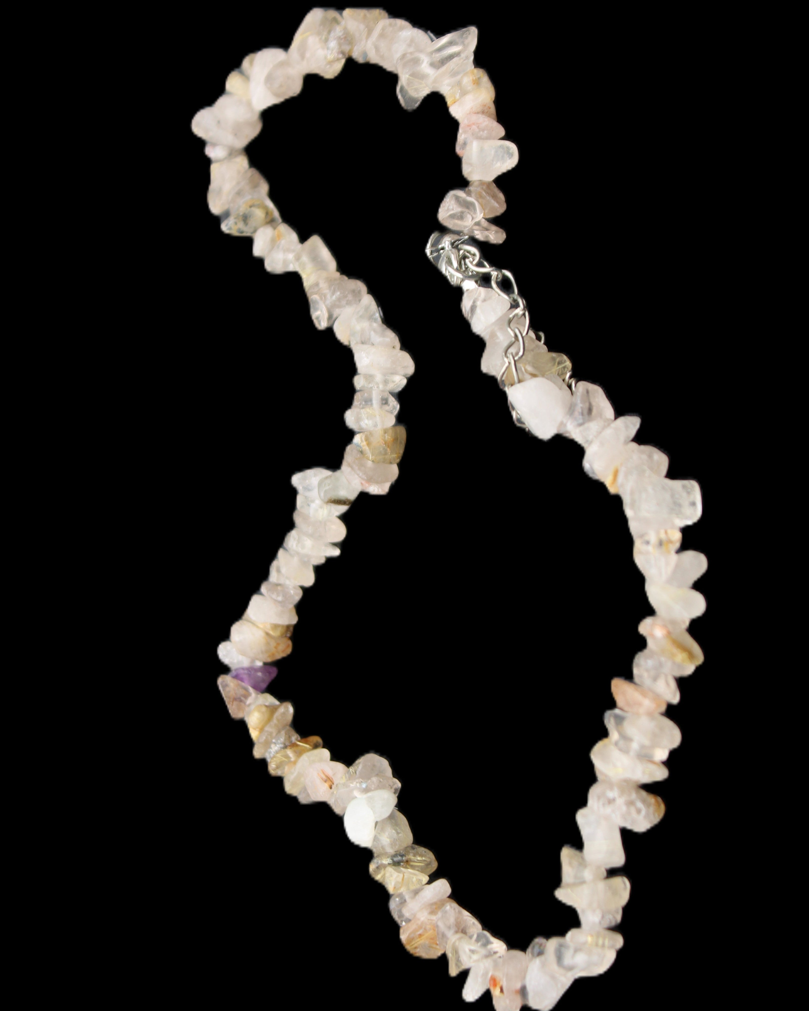 Golden Quartz adjustable necklace 402mm 37g in sunlight - Rocks and Things Store