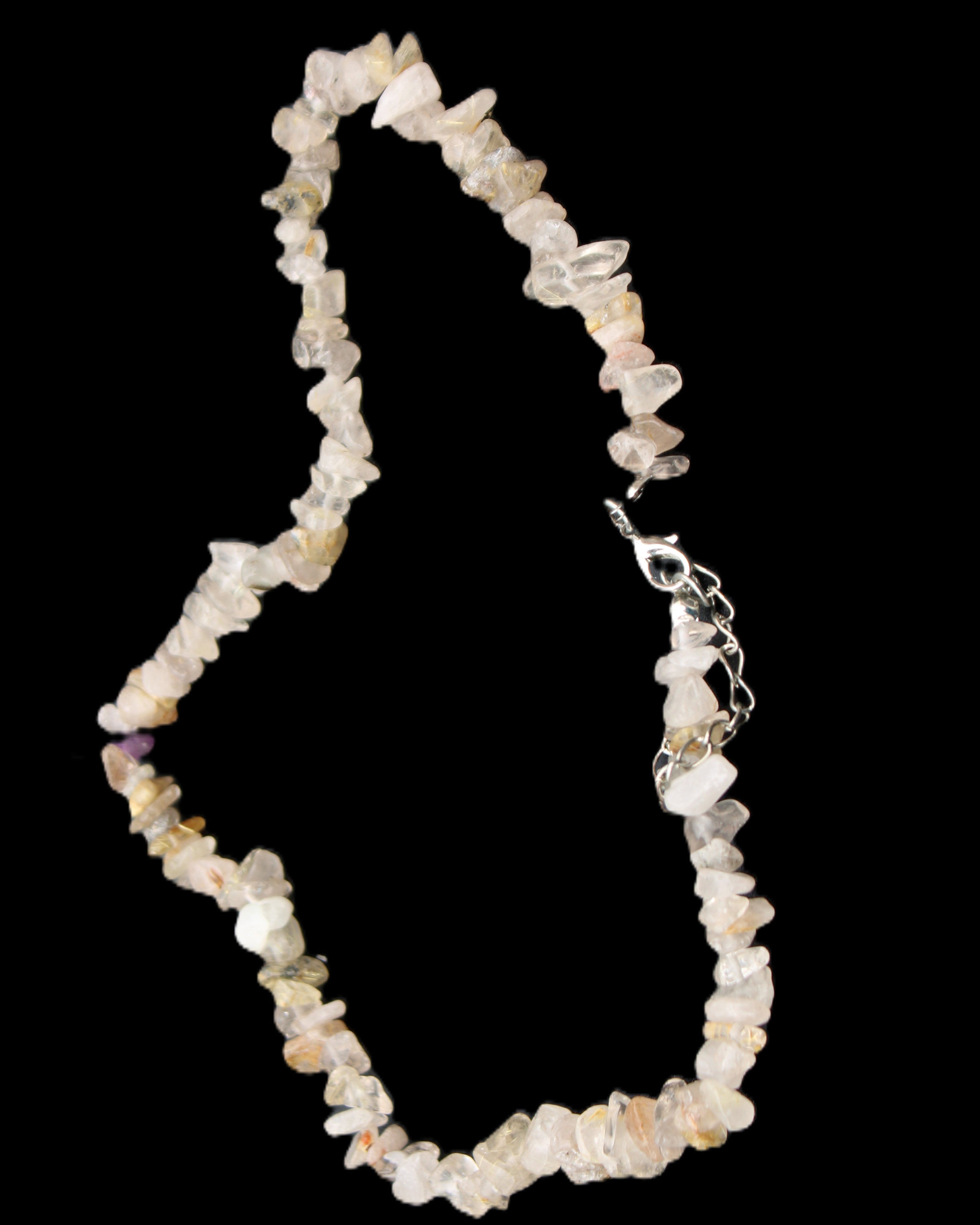 Golden Quartz adjustable necklace 402mm 37g in sunlight - Rocks and Things Store