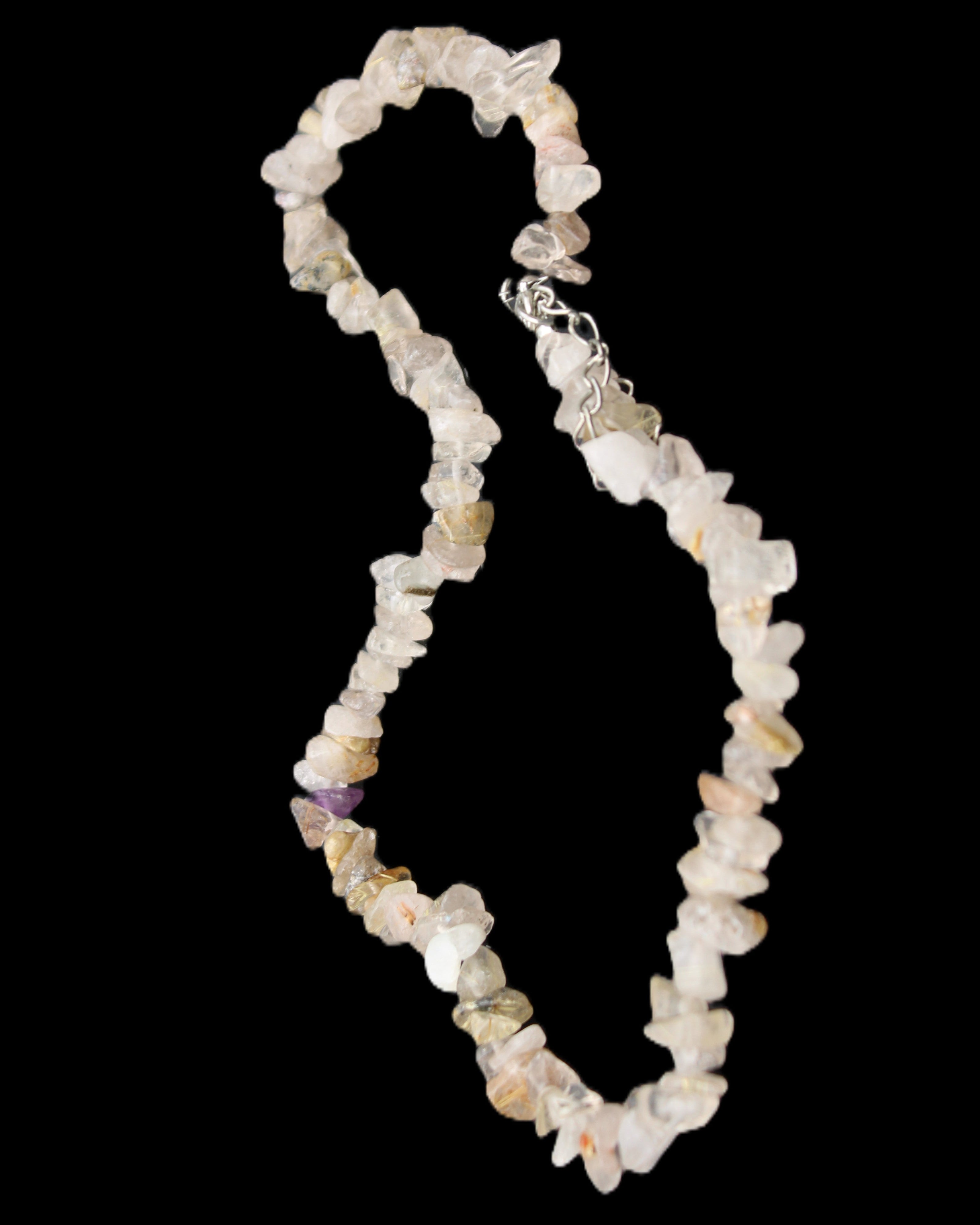 Golden Quartz adjustable necklace 402mm 37g in sunlight - Rocks and Things Store