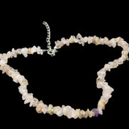 Golden Quartz adjustable necklace 402mm 37g in sunlight - Rocks and Things Store